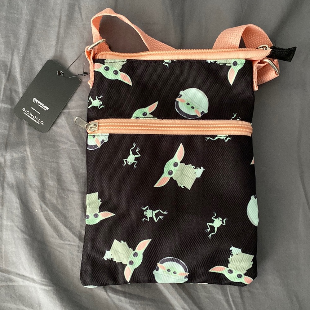 Baby Yoda cross body bag